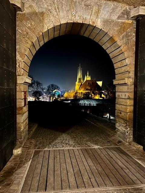 Altstadtpension Am Dom Erfurt Exteriör bild
